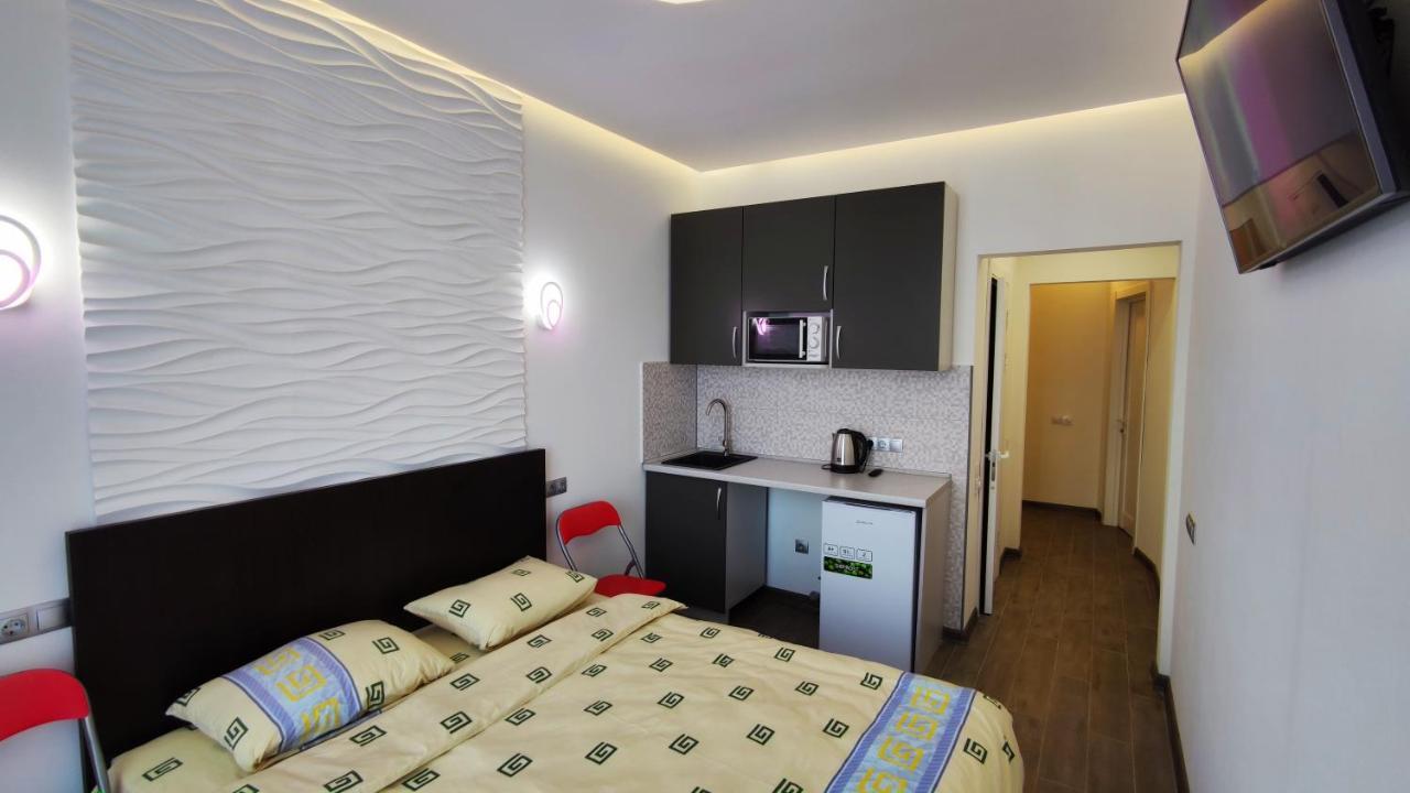 Rybalsky Studio Apartment Dnipro View 基輔 外观 照片